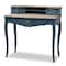 Baxton Studio Celestine Blue Spruce Finished Wood Accent Writing Desk 155-9386 - alternate 1